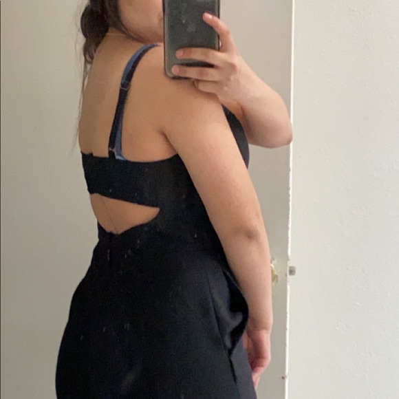 BCBGMAXAZRIA Black jumpsuit - Picture 6 of 7